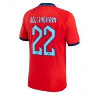 Echipament fotbal Anglia Jude Bellingham #22 Tricou Deplasare Mondial 2022 maneca scurta
